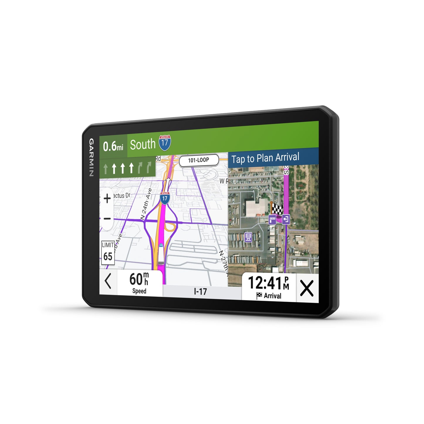 Garmin dēzl™ OTR720 7-in Display GPS Truck Navigator - Black