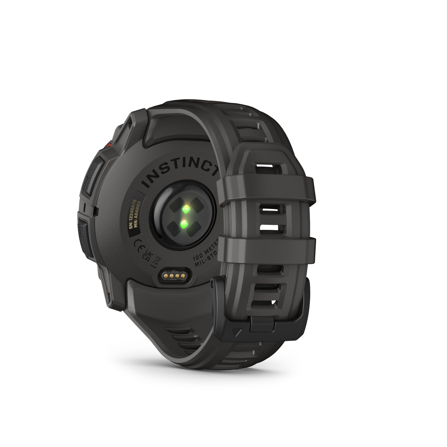 Garmin Instinct® 3 AMOLED GPS Smartwatch with Solar Charging - 50-mm - Charcoal