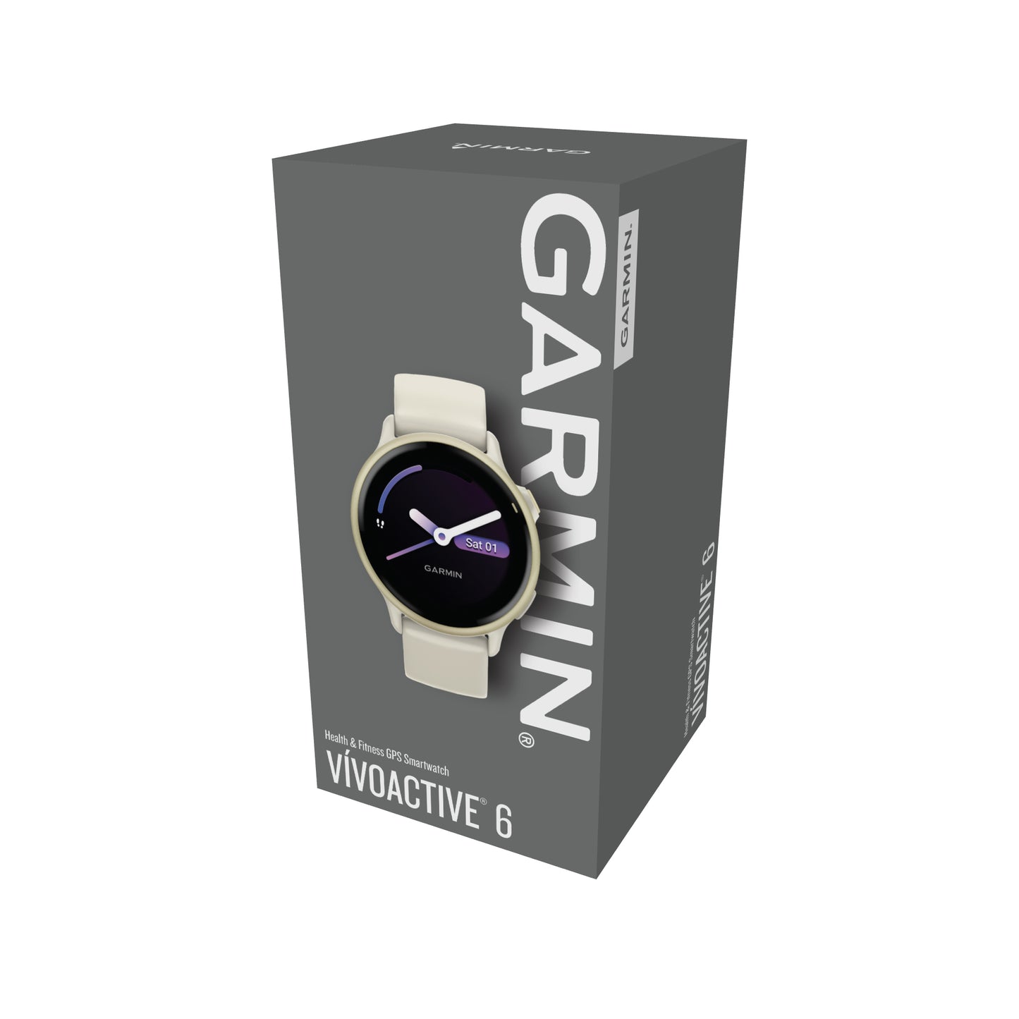 Garmin vívoactive® 6 GPS Smartwatch and Fitness Tracker - Bone