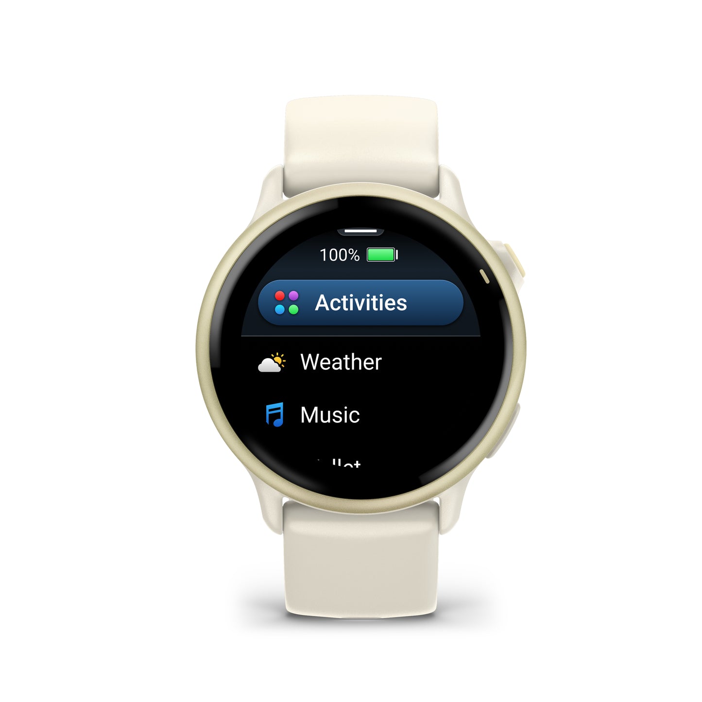 Garmin vívoactive® 6 GPS Smartwatch and Fitness Tracker - Bone