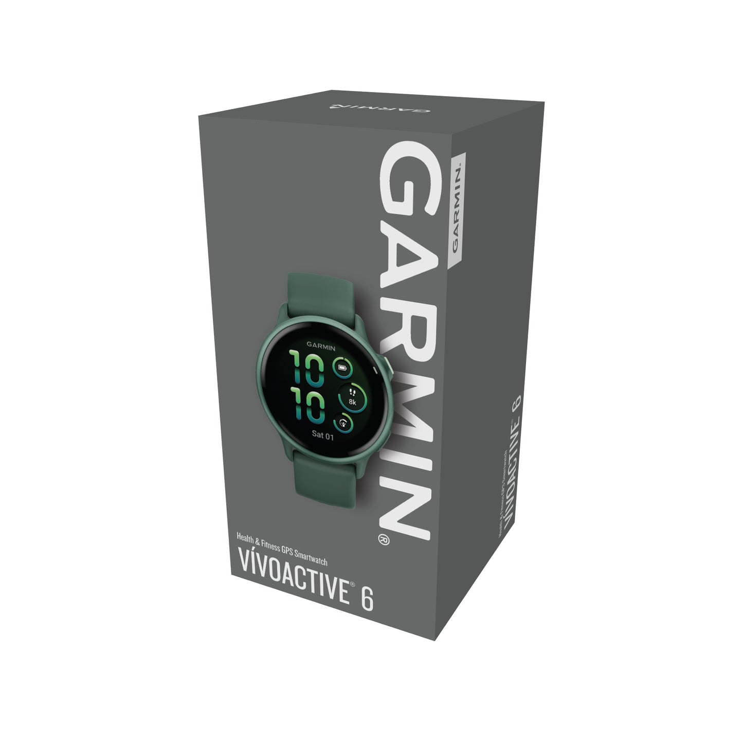 Garmin vívoactive® 6 GPS Smartwatch and Fitness Tracker - Jasper Green