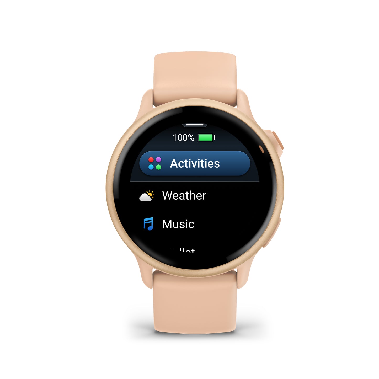 Garmin vívoactive® 6 GPS Smartwatch and Fitness Tracker - Pink Dawn