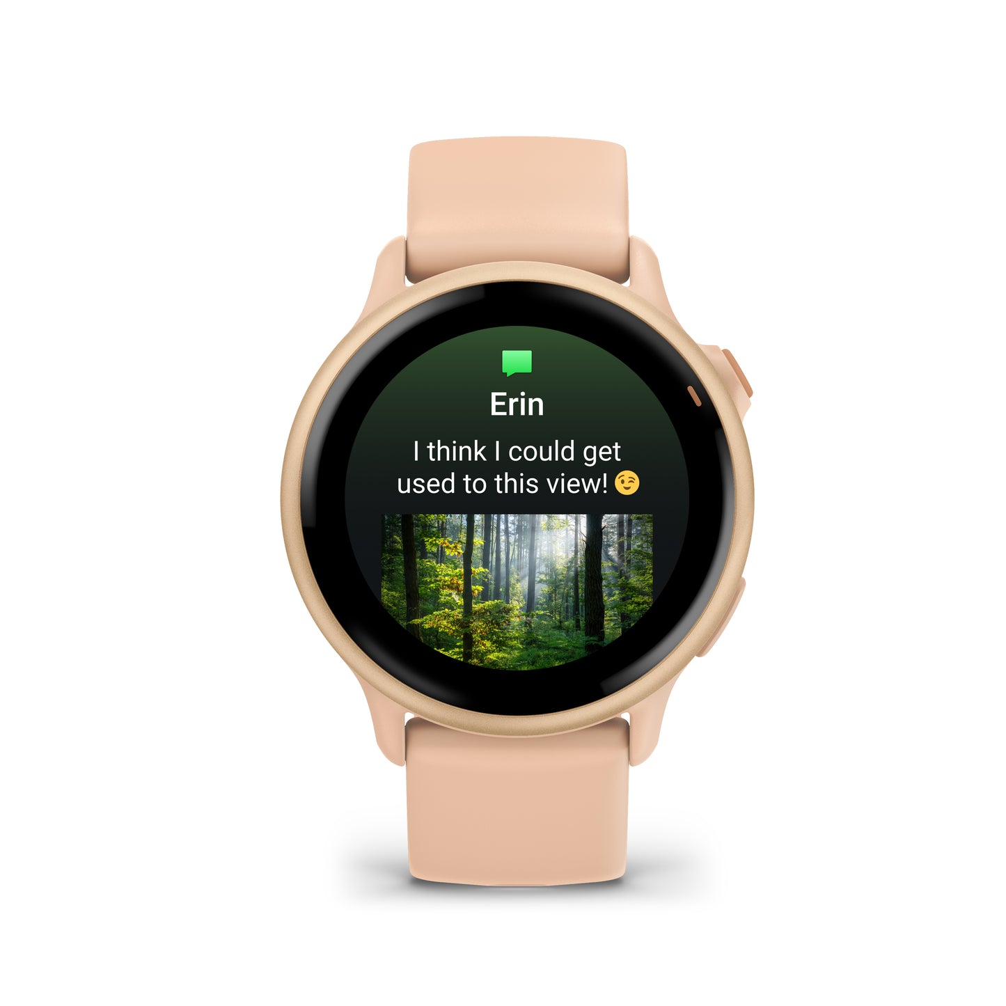 Garmin vívoactive® 6 GPS Smartwatch and Fitness Tracker - Pink Dawn