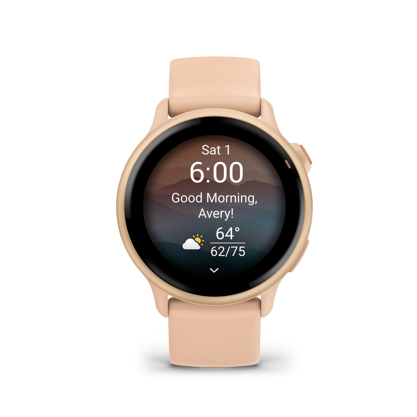 Garmin vívoactive® 6 GPS Smartwatch and Fitness Tracker - Pink Dawn
