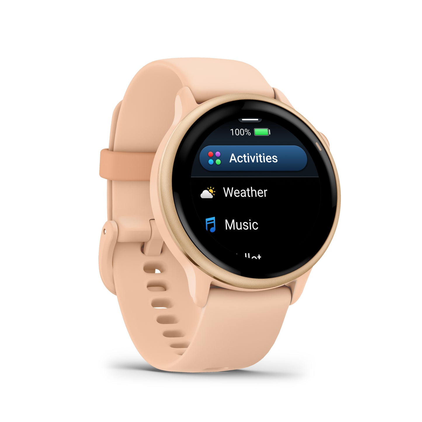 Garmin vívoactive® 6 GPS Smartwatch and Fitness Tracker - Pink Dawn