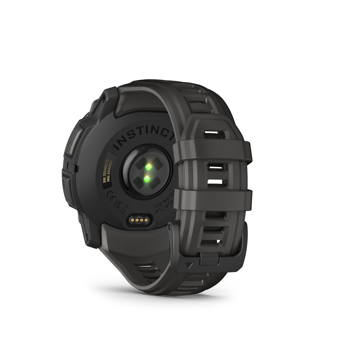Garmin Instinct® 3 AMOLED GPS Smartwatch - 50-mm - Charcoal