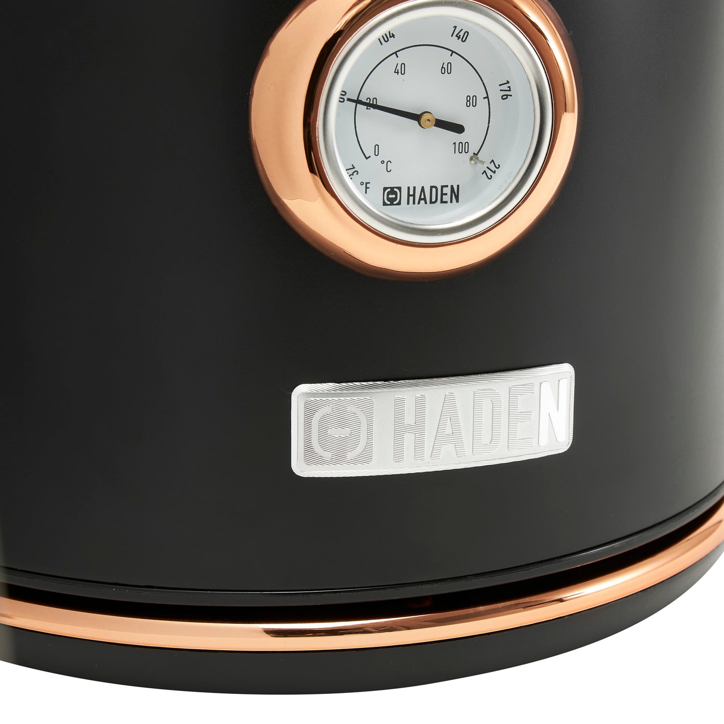 Haden Dorset 1.7L Electric Kettle - Black & Copper
