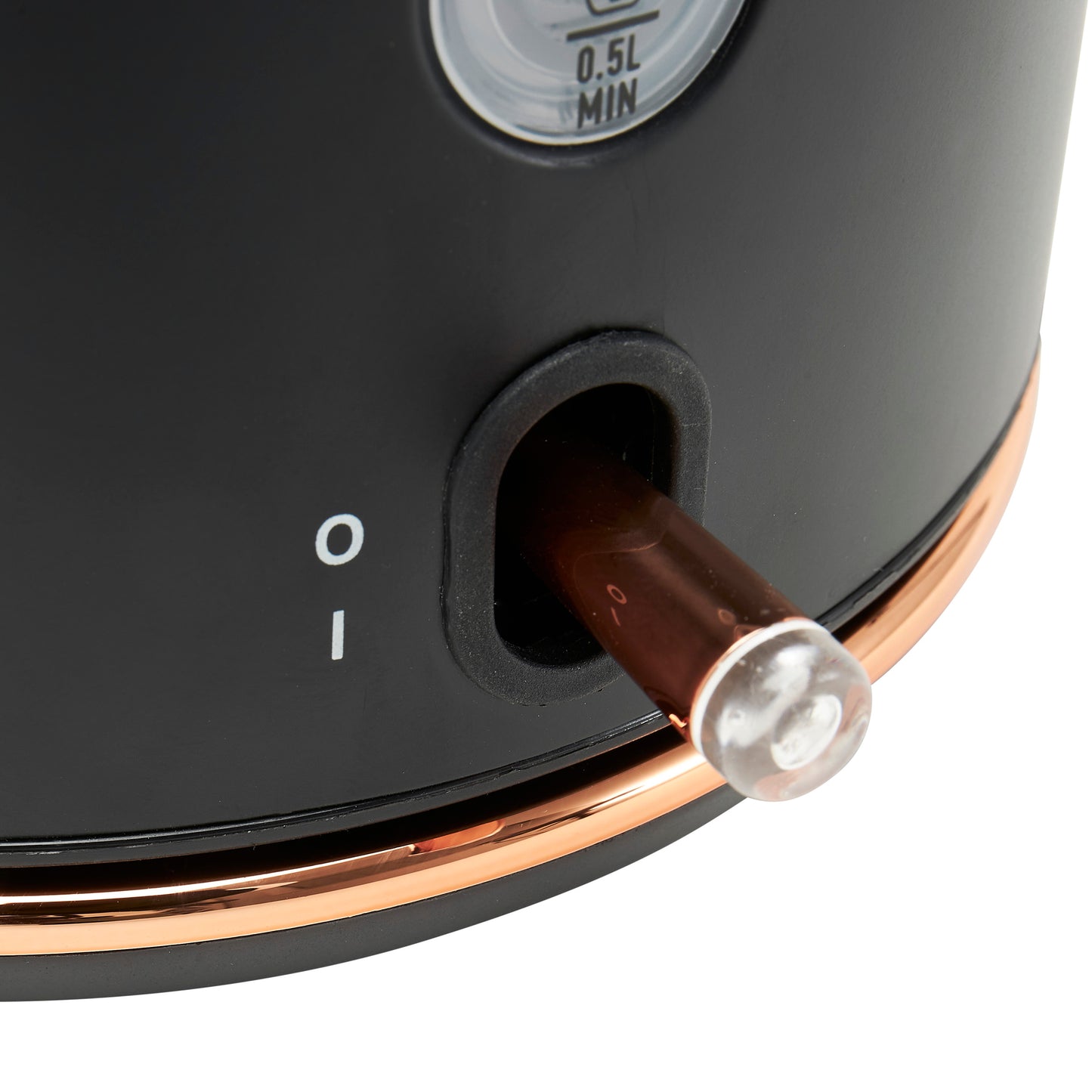 Haden Dorset 1.7L Electric Kettle - Black & Copper