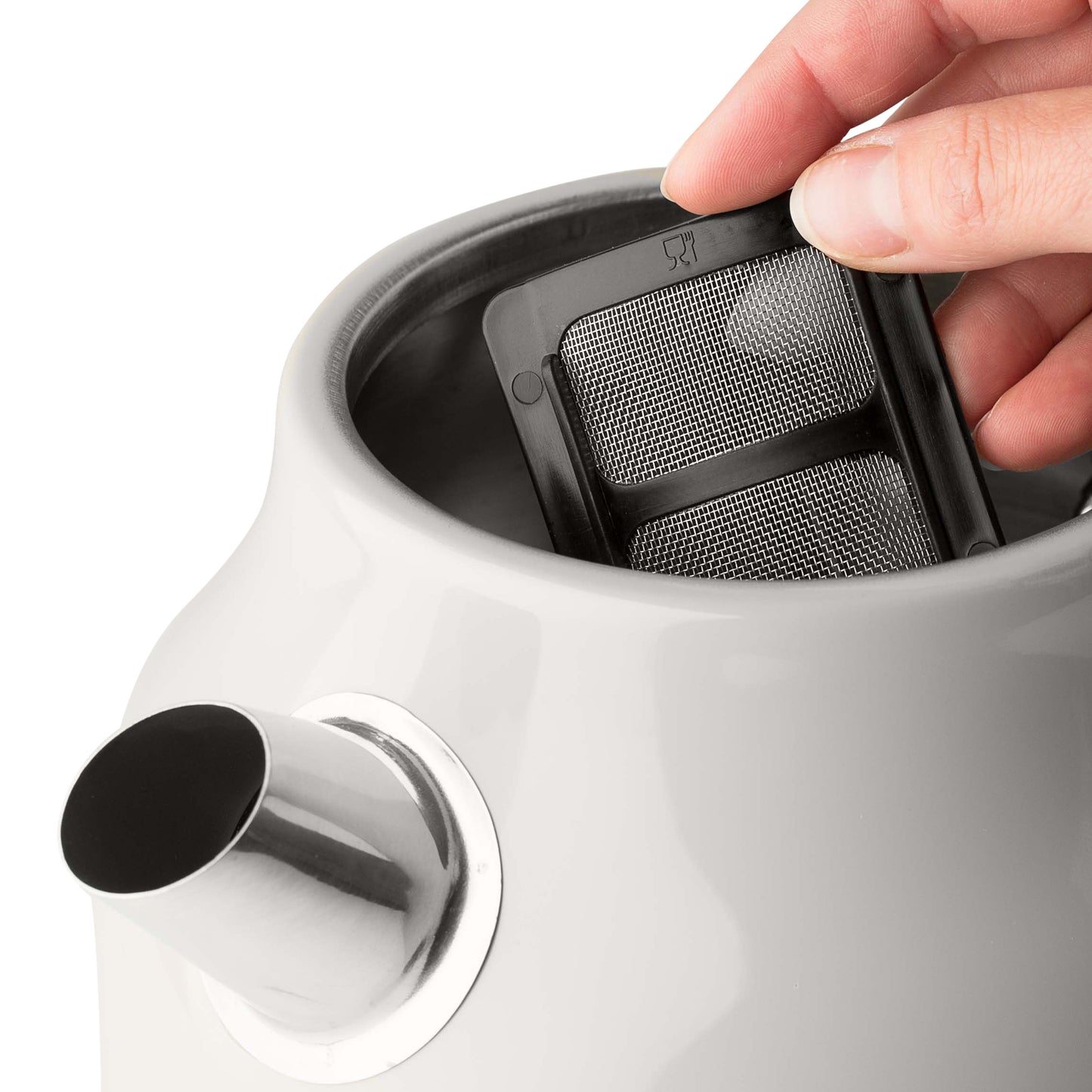 Haden Dorset 1.7L Electric Kettle - Ivory