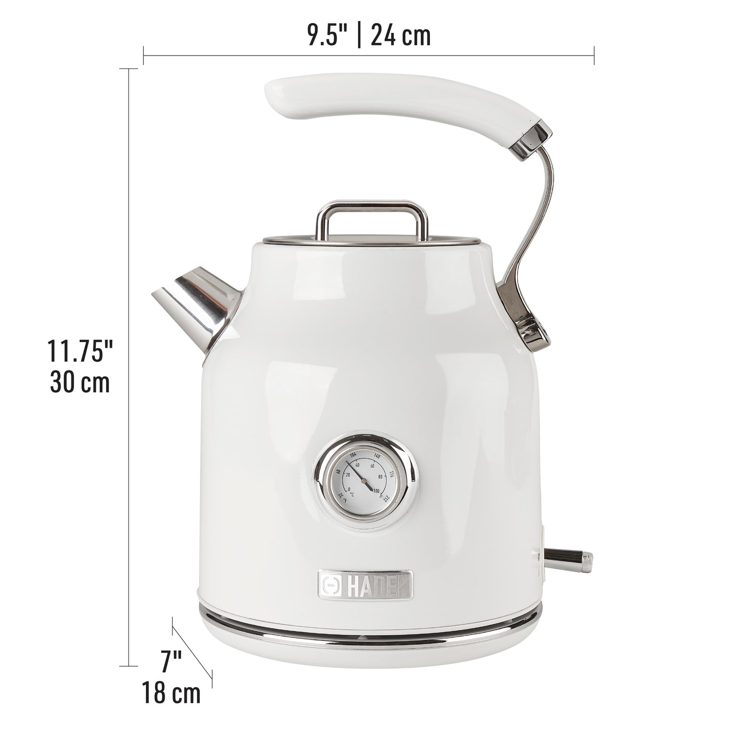 Haden Dorset 1.7L Electric Kettle - Ivory