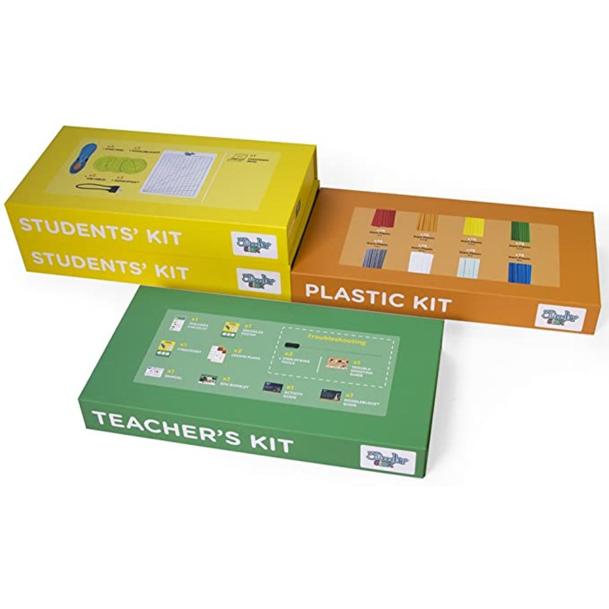3Doodler Start Learning Pack 6 Pens, 600pc Plastic