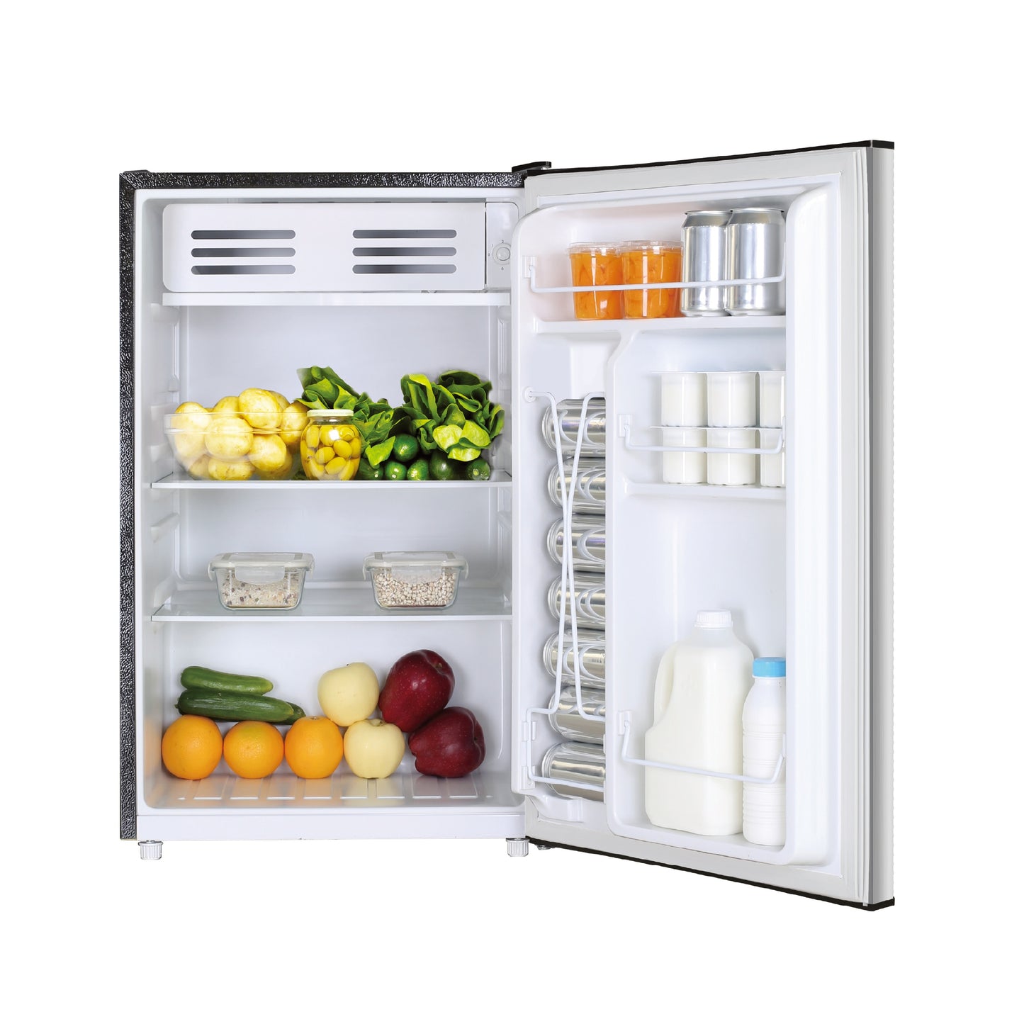Arctic Chef 4.5-cu ft Compact Fridge - Stainless Steel