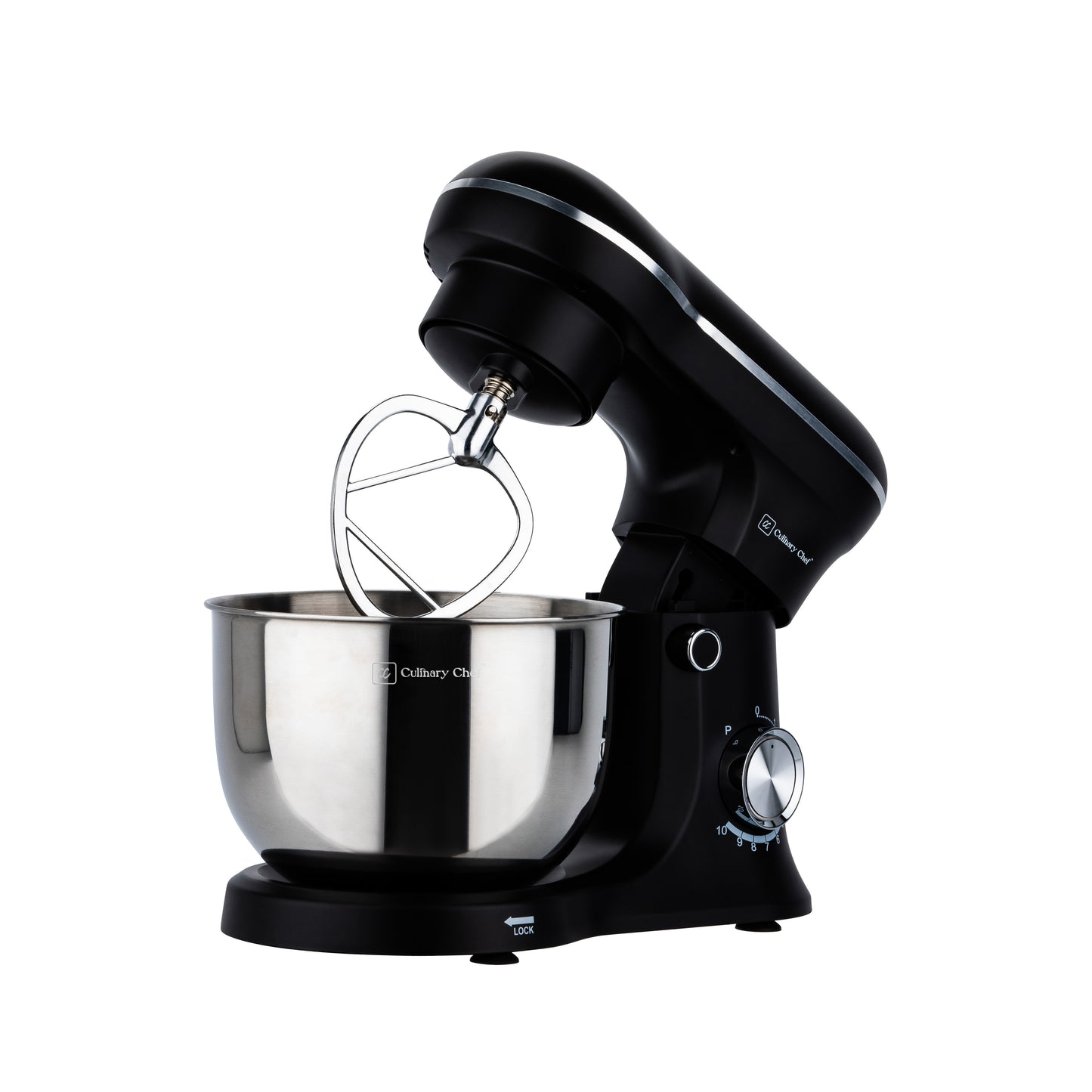 Culinary Chef 4.5-litre 8-Speed Stand Mixer - Black