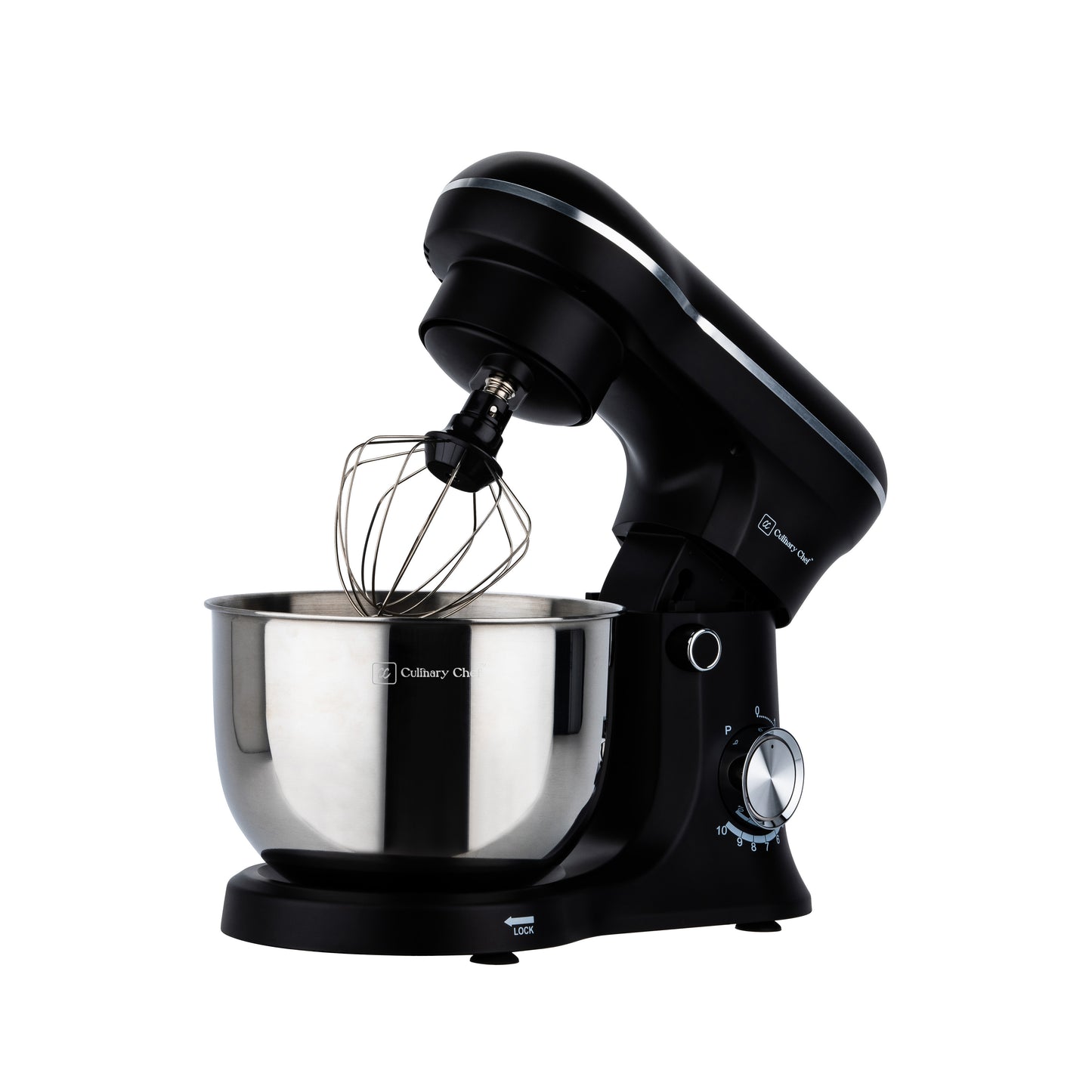 Culinary Chef 4.5-litre 8-Speed Stand Mixer - Black