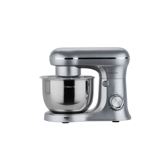 Culinary Chef 4.5-litre 8-Speed Stand Mixer - Silver