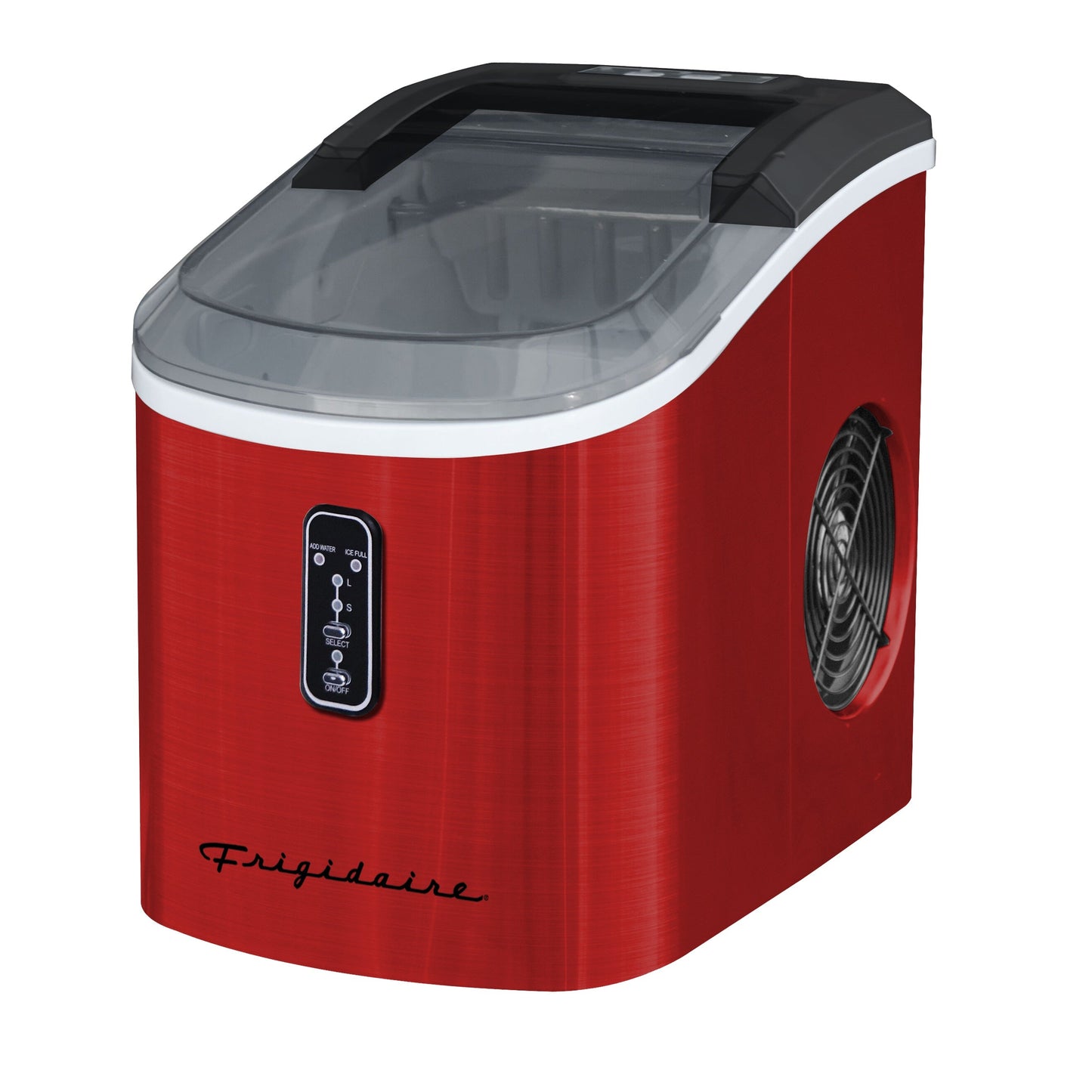 Frigidaire Stainless Steel Ice Maker - Stainless Steel Red