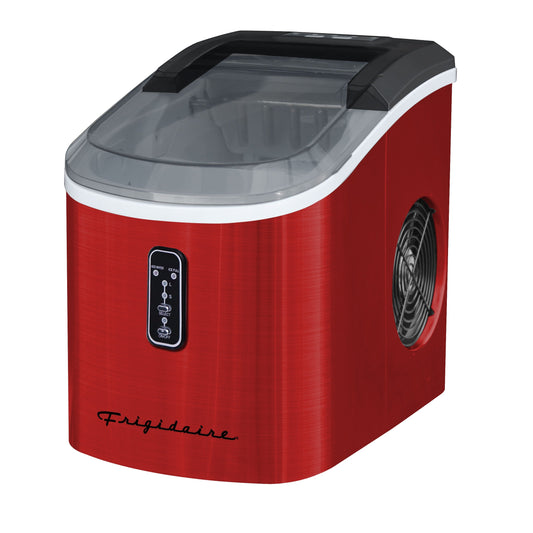 Frigidaire Stainless Steel Ice Maker - Stainless Steel Red