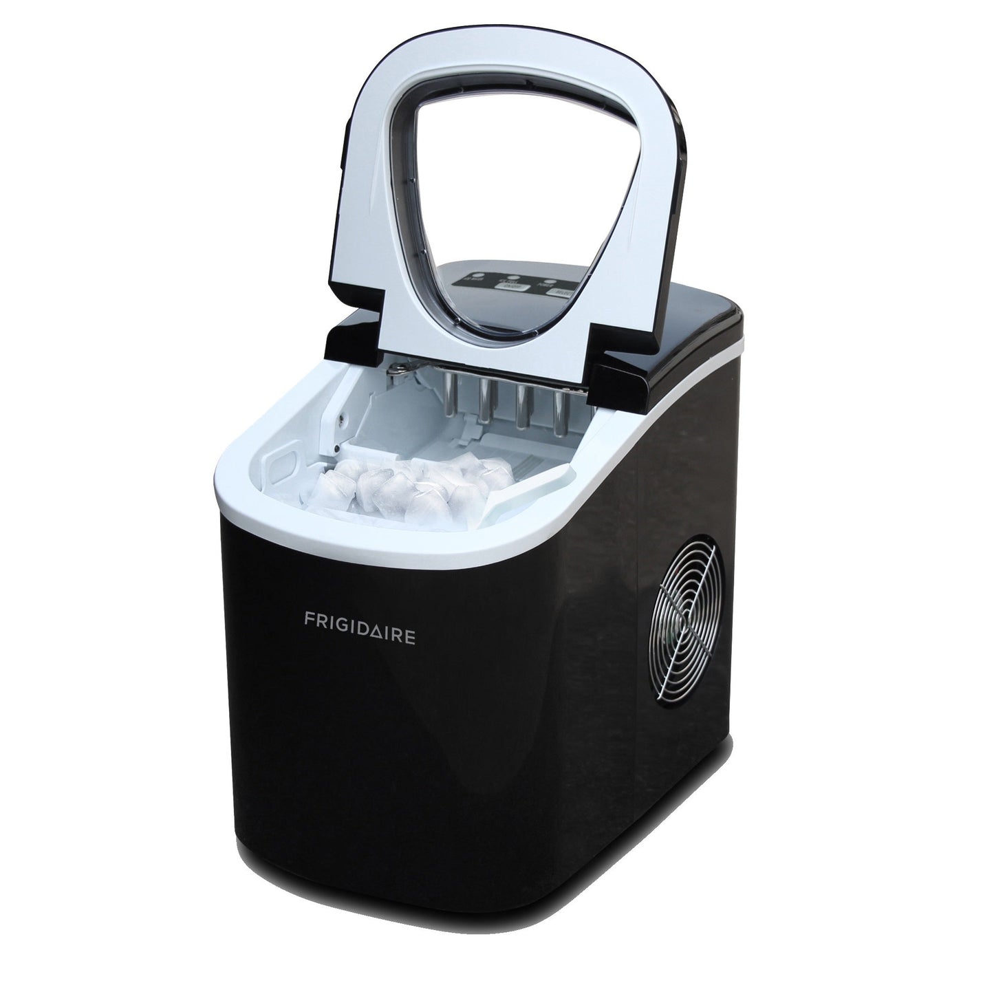 Frigidaire Countertop Compact Ice Maker with 11.79-kg (26-lb) Capacity Production per Day - Black