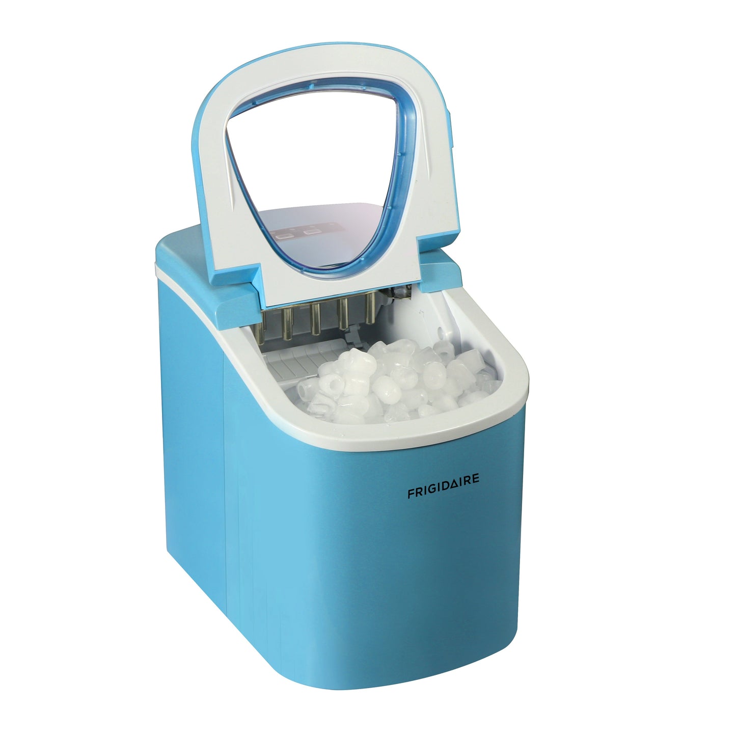 Frigidaire Countertop Compact Ice Maker with 11.79-kg (26-lb) Capacity Production per Day - Blue
