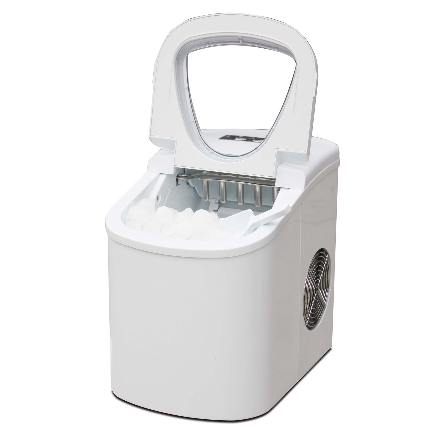 Frigidaire Countertop Compact Ice Maker with 26lbs Capacity Production per Day - White