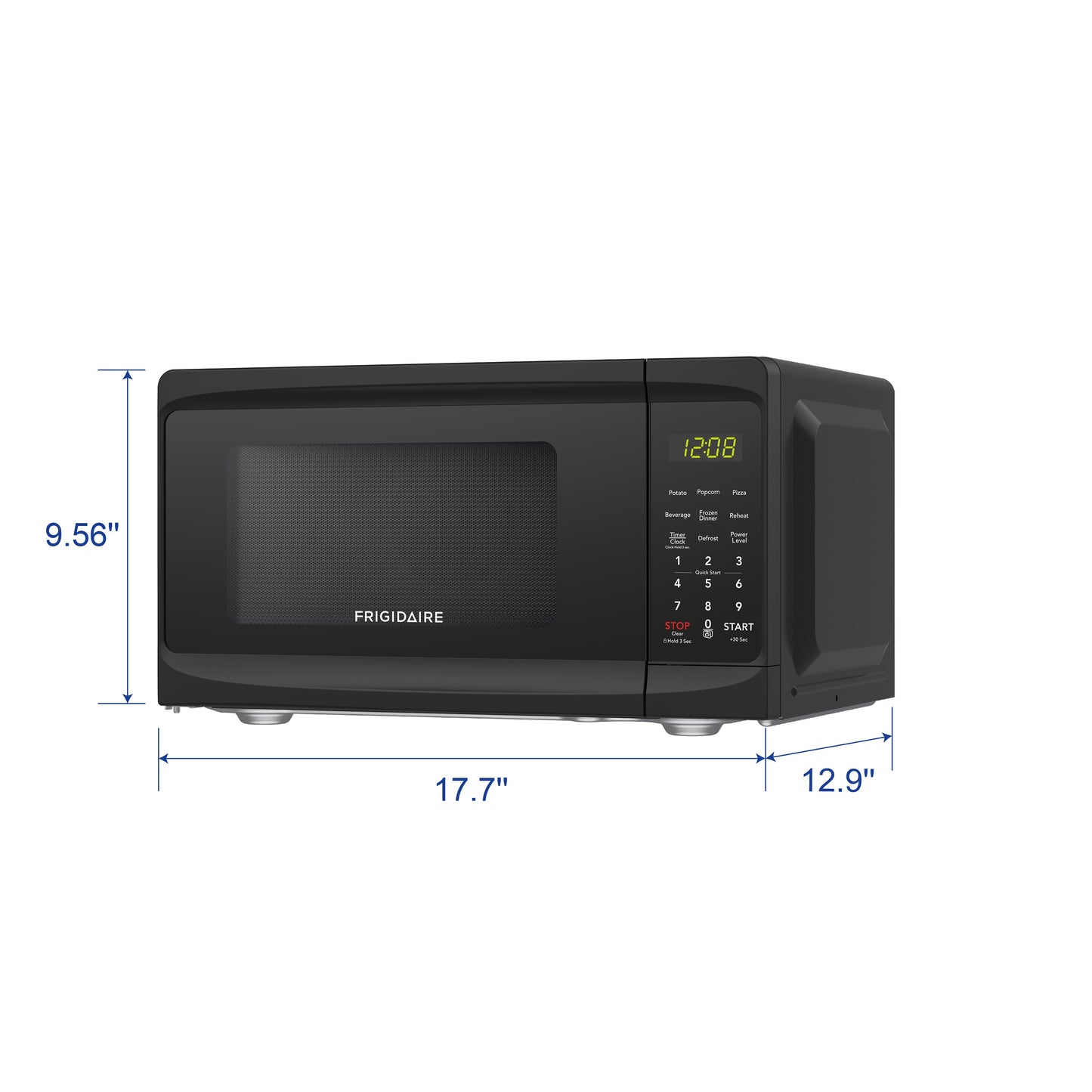 Frigidaire 0.7-cu ft 700-watt Microwave - Black