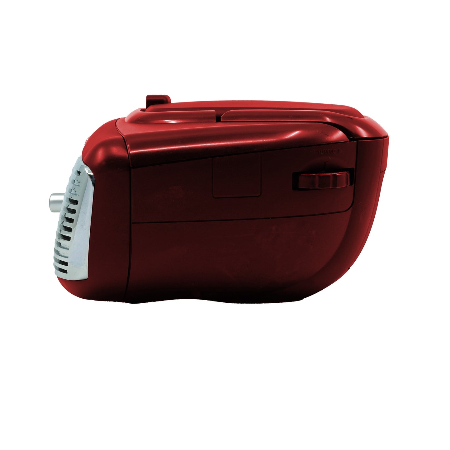 Proscan Portable Retro CD Boombox with AM/FM Radio - Red