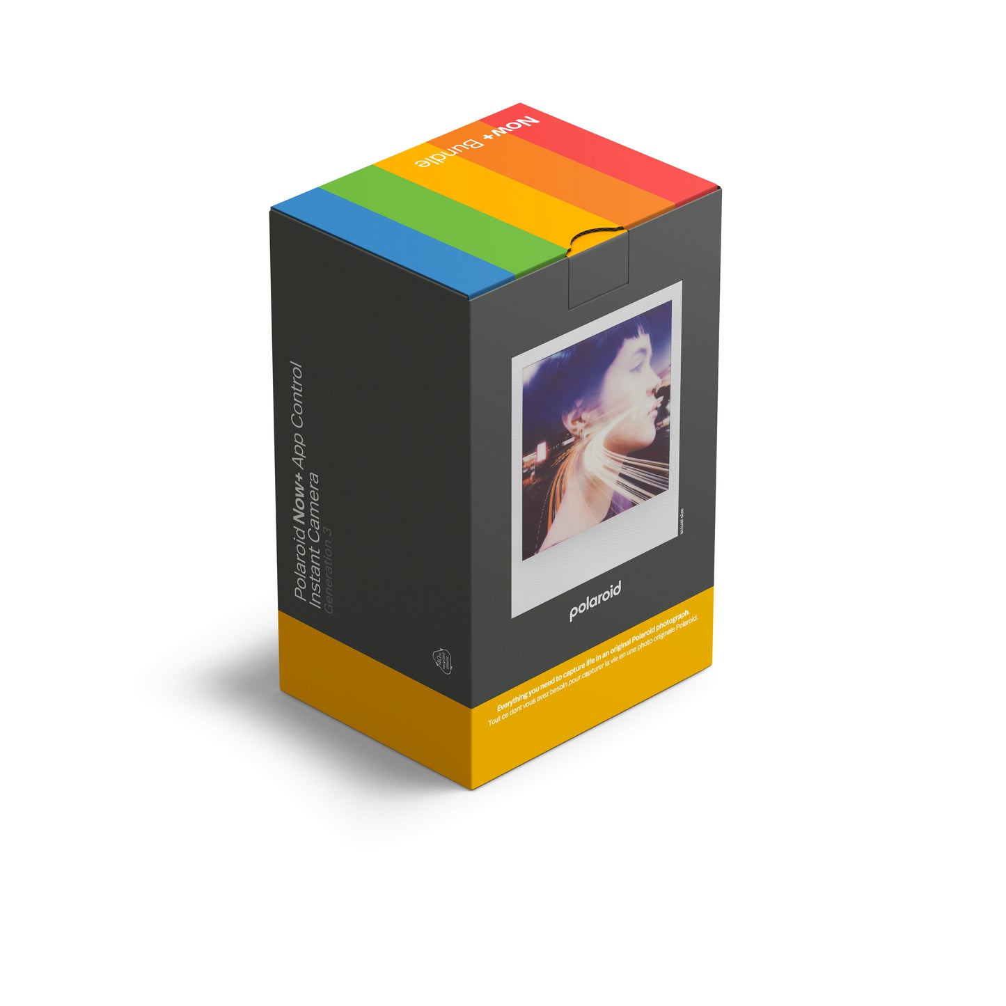 Polaroid Now+ Generation 3 Black + Color Film Bundle (8 photos)