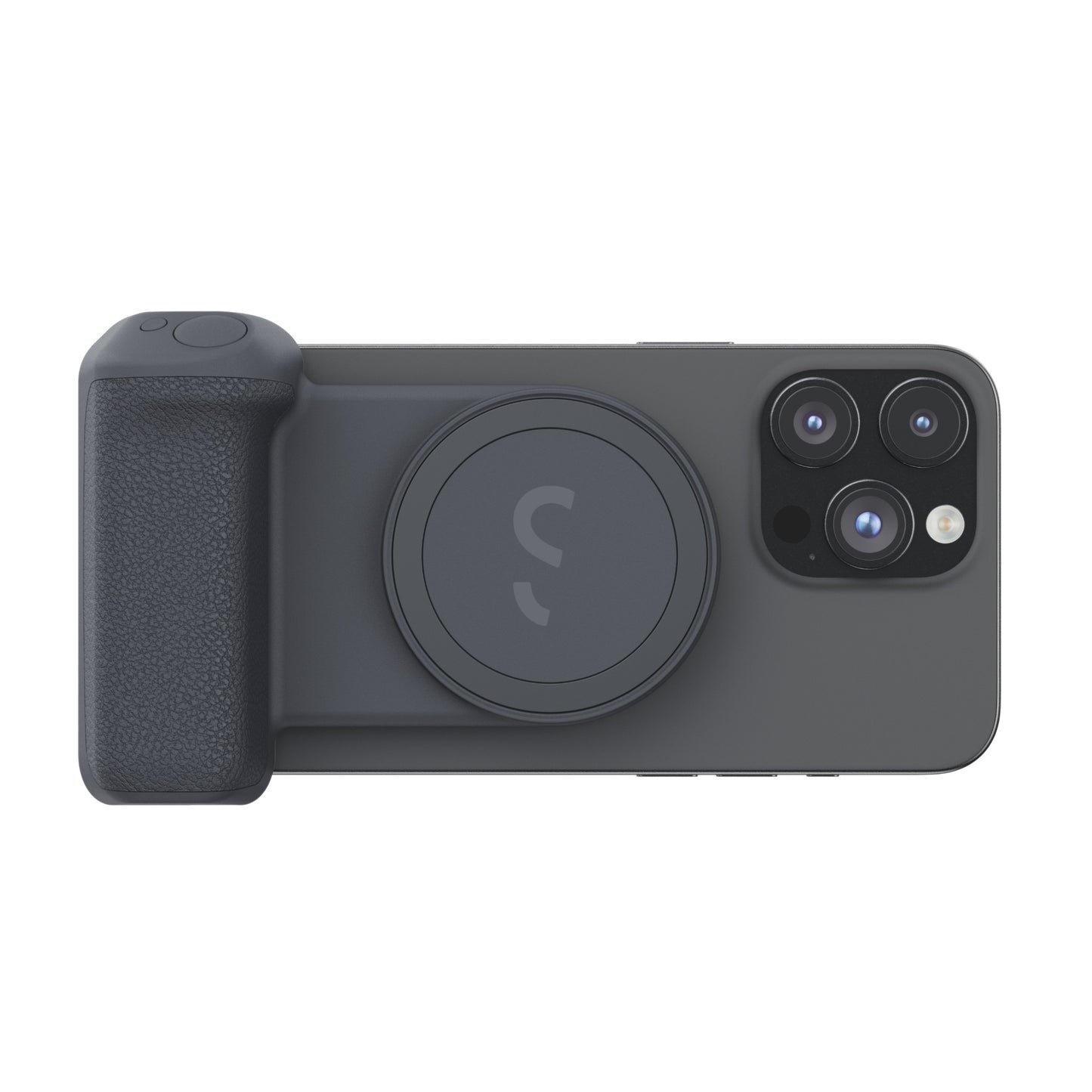 ShiftCam SnapGrip Pro Magnetic Smartphone Battery Grip with Qi2 Wireless Charging - Midnight