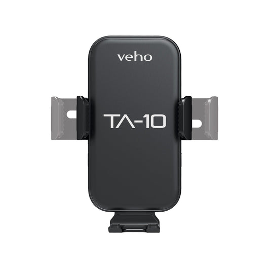 Veho TA-10 Universal In-Car Smartphone Cradle with Qi Wireless Charging - Black