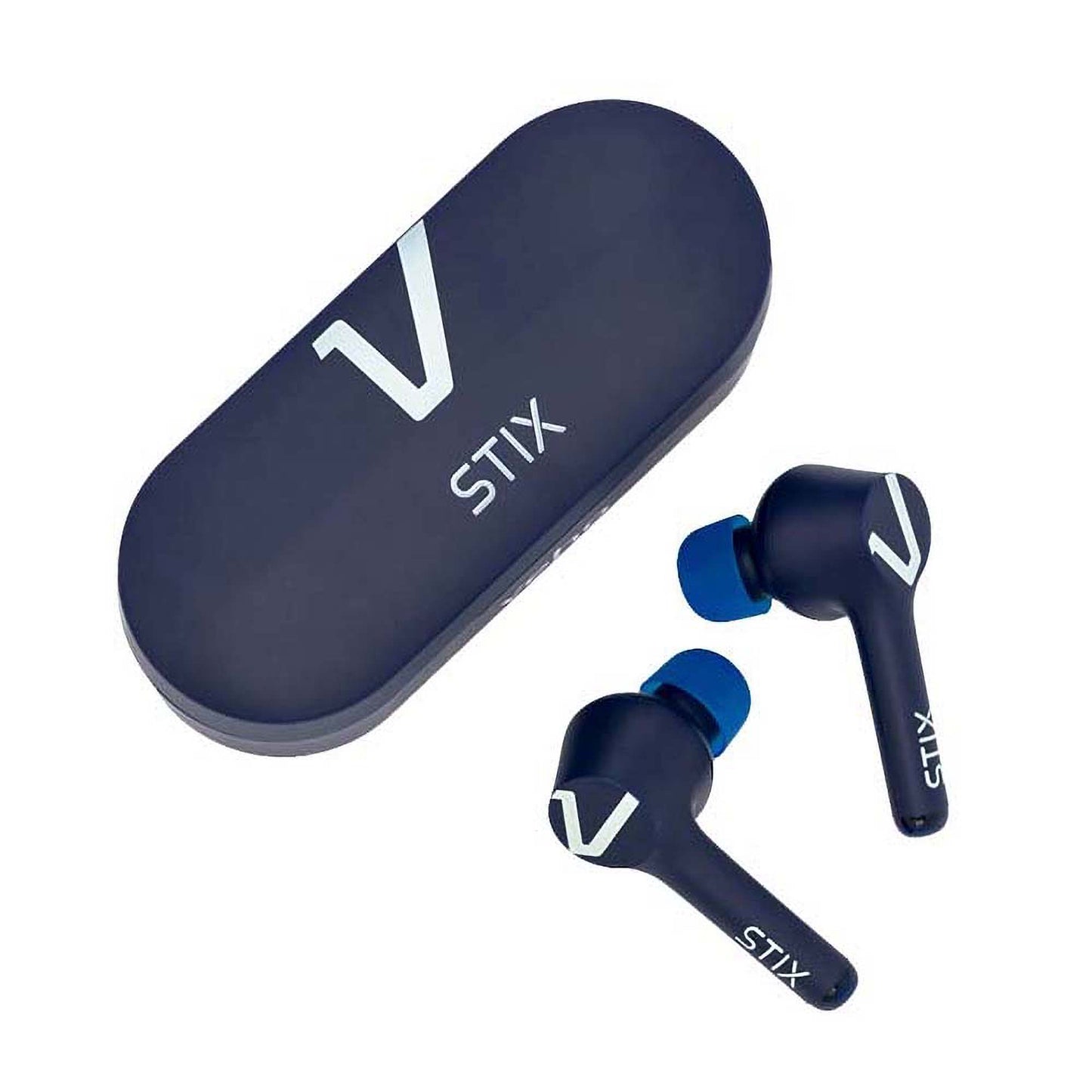 Veho STIX True Wireless Bluetooth Earphones - Marine Blue