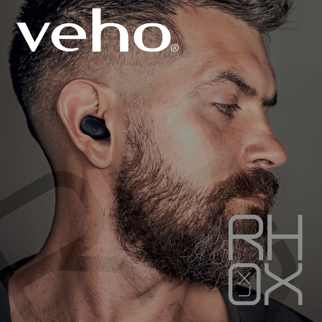 Veho RHOX LX True Wireless Earphones - Black