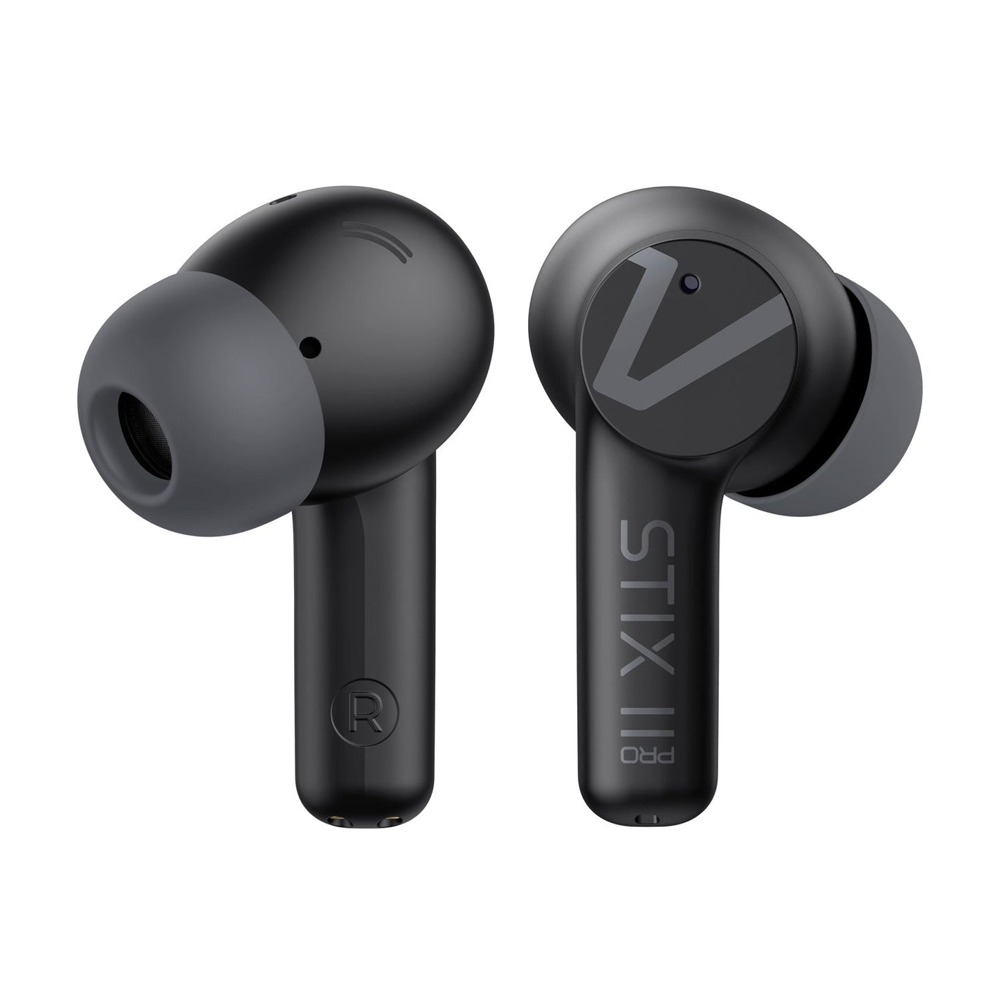 Veho STIX II Pro True Wireless Earphones with Active Noise Cancelling - Black