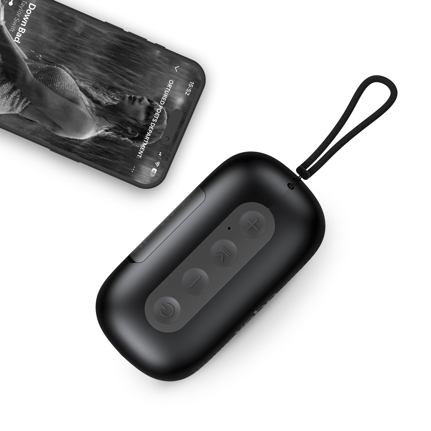 Veho MZ4 Bluetooth Wireless Speaker with Built-in Mic and TWS - Black