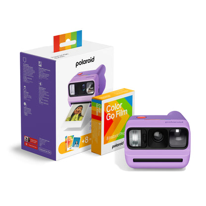 Polaroid Go Generation 3 - Purple + Colour Film Bundle (8 Photos)