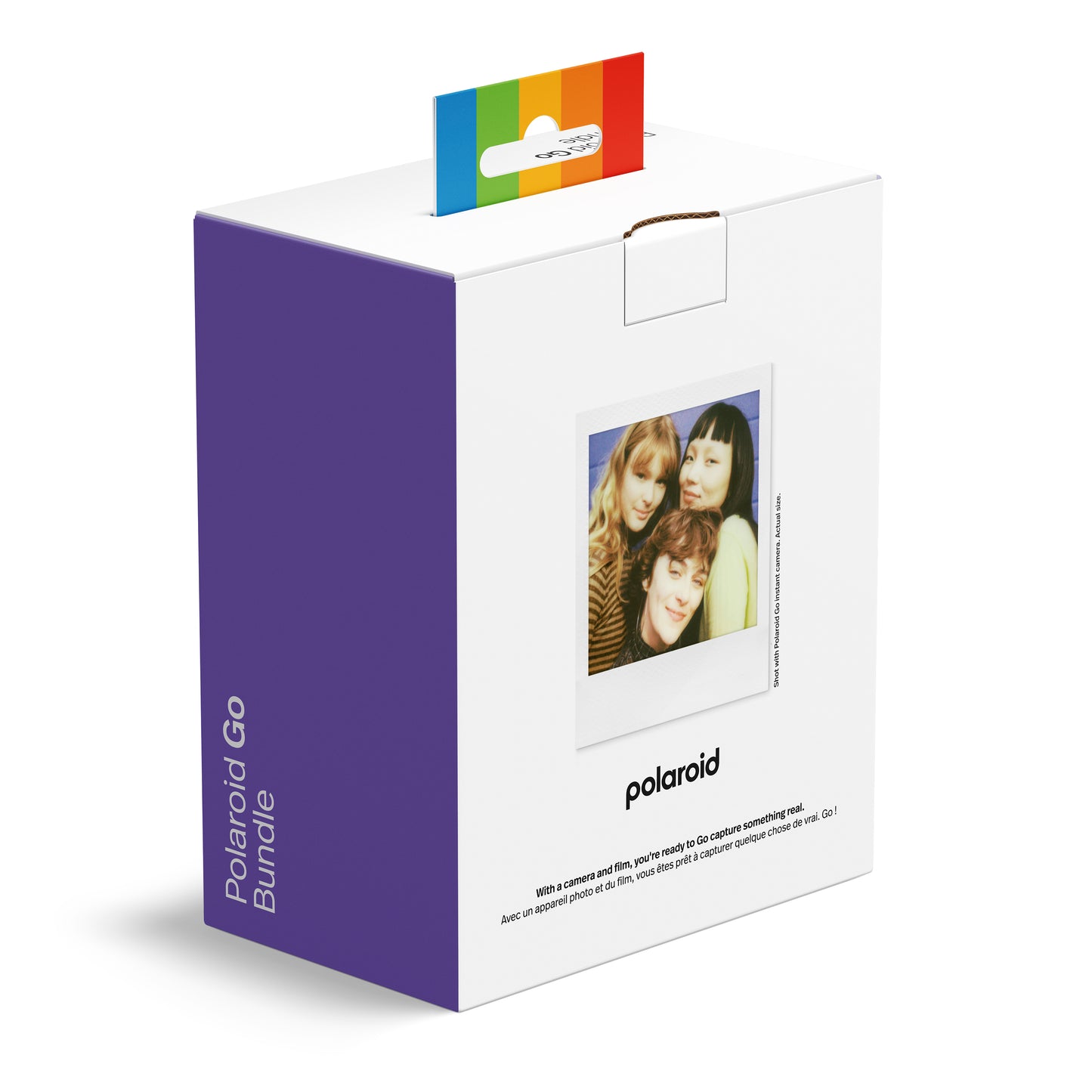 Polaroid Go Generation 3 - Purple + Colour Film Bundle (8 Photos)