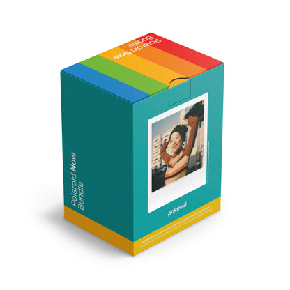 Polaroid Now Generation 3 - Teal + Colour Film Bundle (8 Photos)