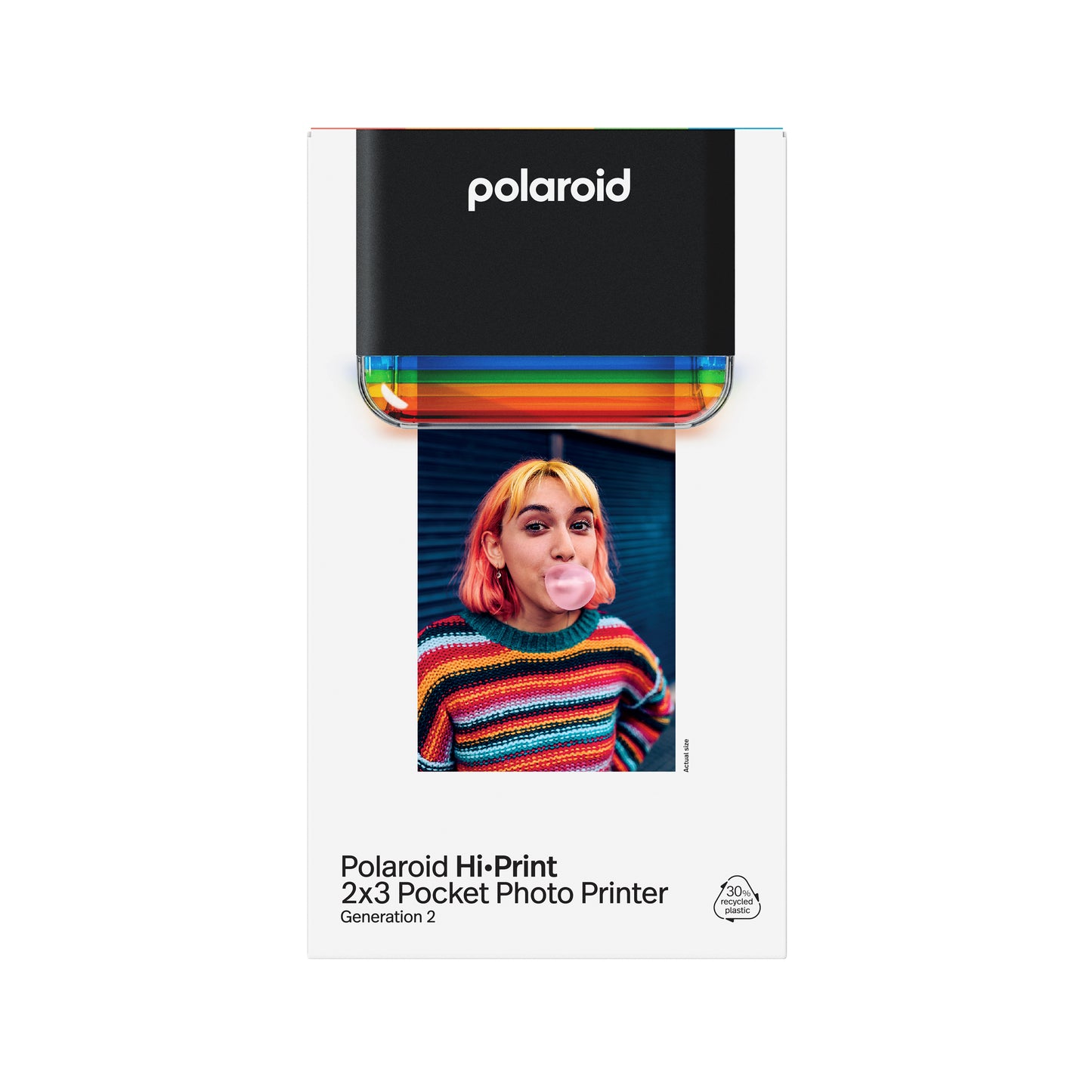 Polaroid HiPrint Generation 2 2×3 Pocket Photo Printer - Black 