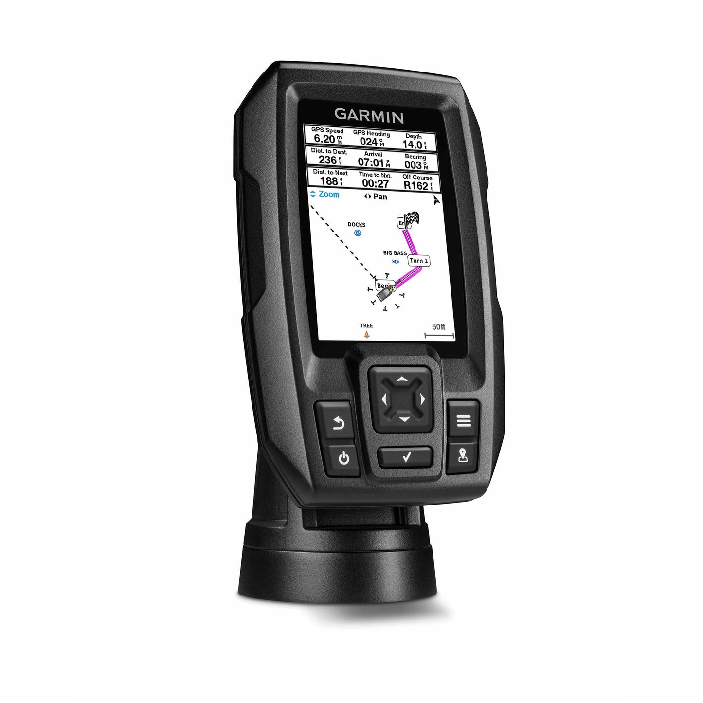 Garmin STRIKER 4 Fish Finder with Dual-Beam Transducer - Grey