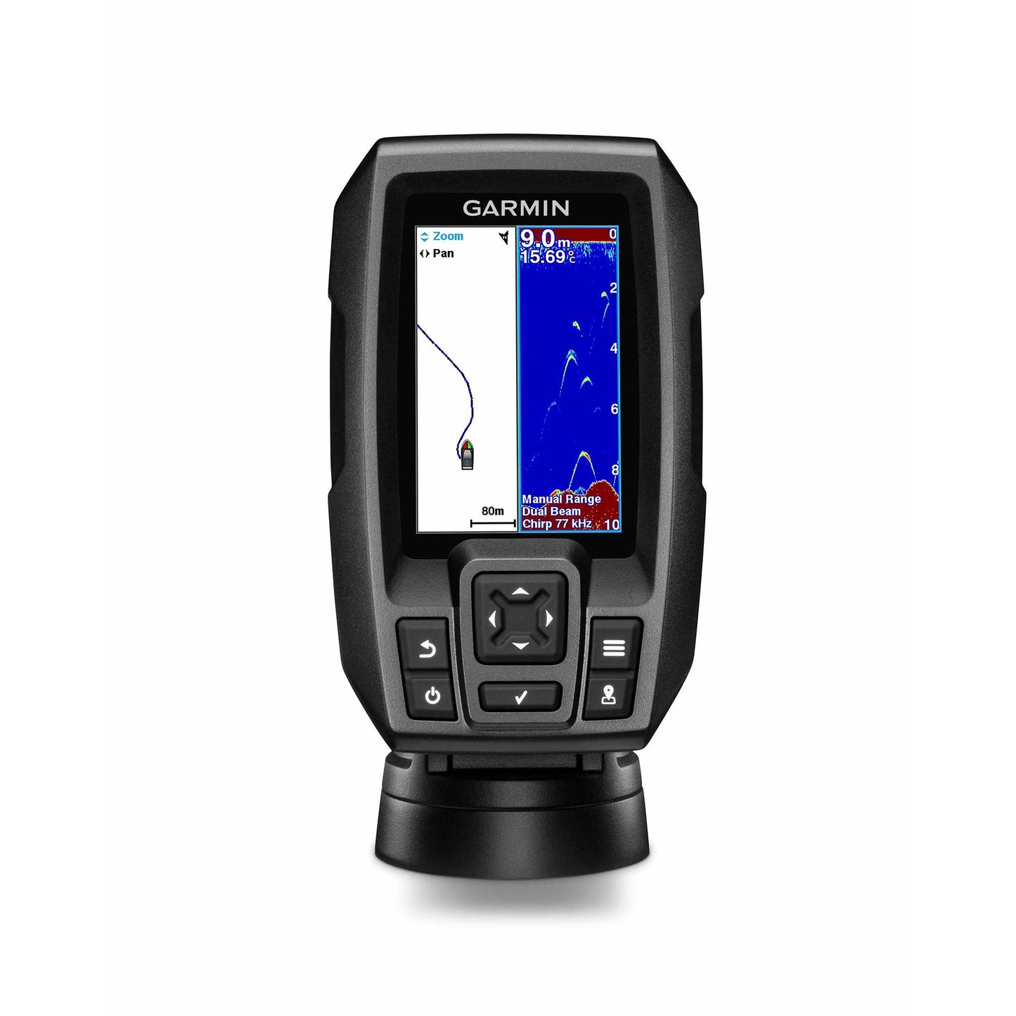 Garmin STRIKER 4 Fish Finder with Dual-Beam Transducer - Grey