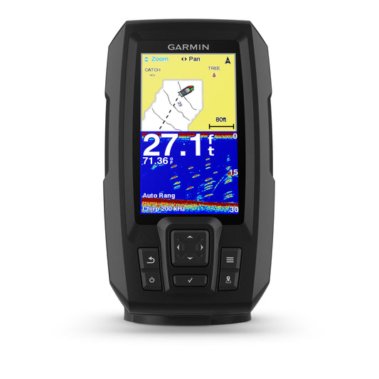 Garmin Striker 4 Plus Fishfinder with Dual Beam Transducer - Black