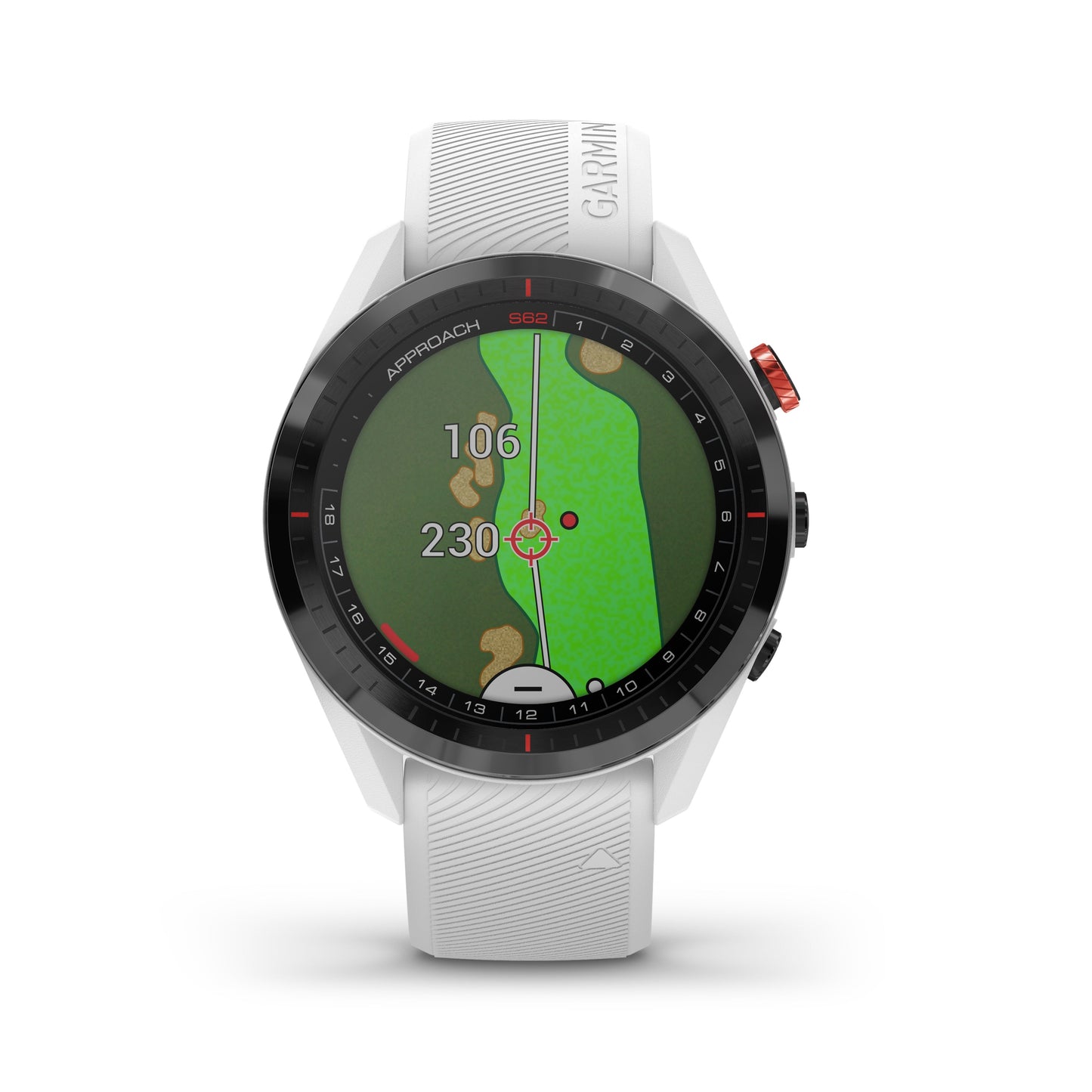 Garmin Approach S62 Premium GPS Golfing Smartwatch - White