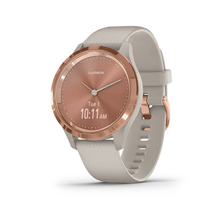 Garmin vivomove 3S Hybrid GPS Smartwatch and Fitness Tracker Small/Medium - Rose Gold