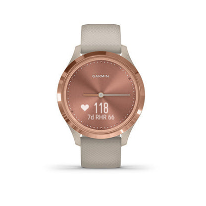 Garmin vivomove 3S Hybrid GPS Smartwatch and Fitness Tracker Small/Medium - Rose Gold