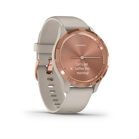 Garmin vivomove 3S Hybrid GPS Smartwatch and Fitness Tracker Small/Medium - Rose Gold