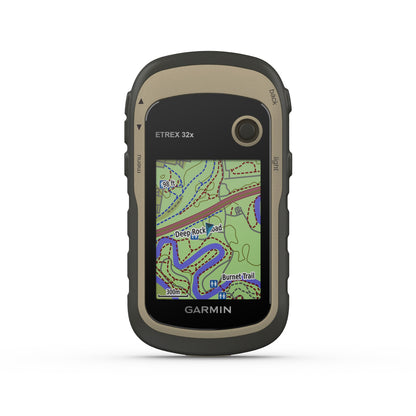 Garmin eTrex 32x Rugged Handheld GPS with Compass and Barometric Altimeter - Brown