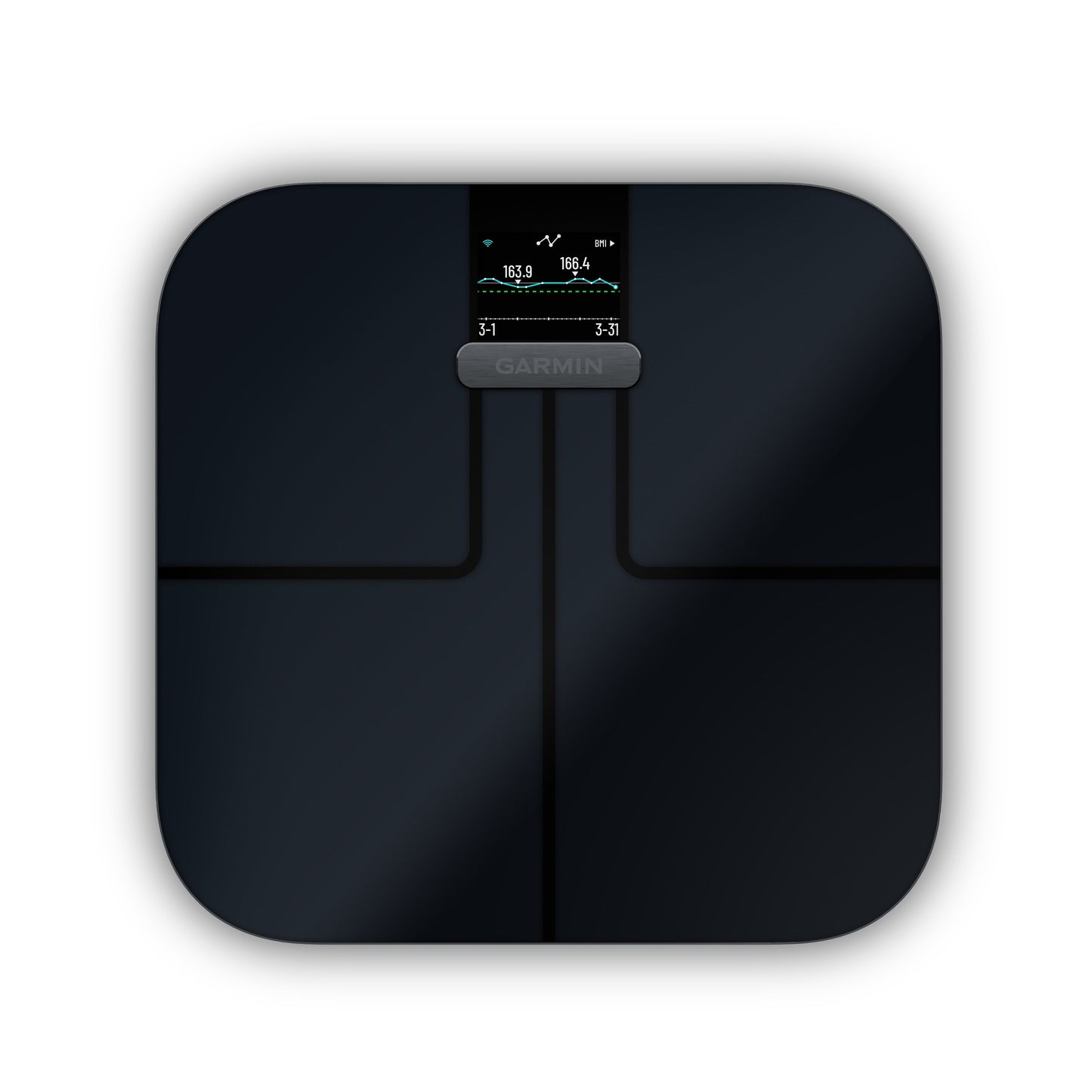 Garmin Index S2 Smart Scale with Wi-Fi Connectivity for North America - Black