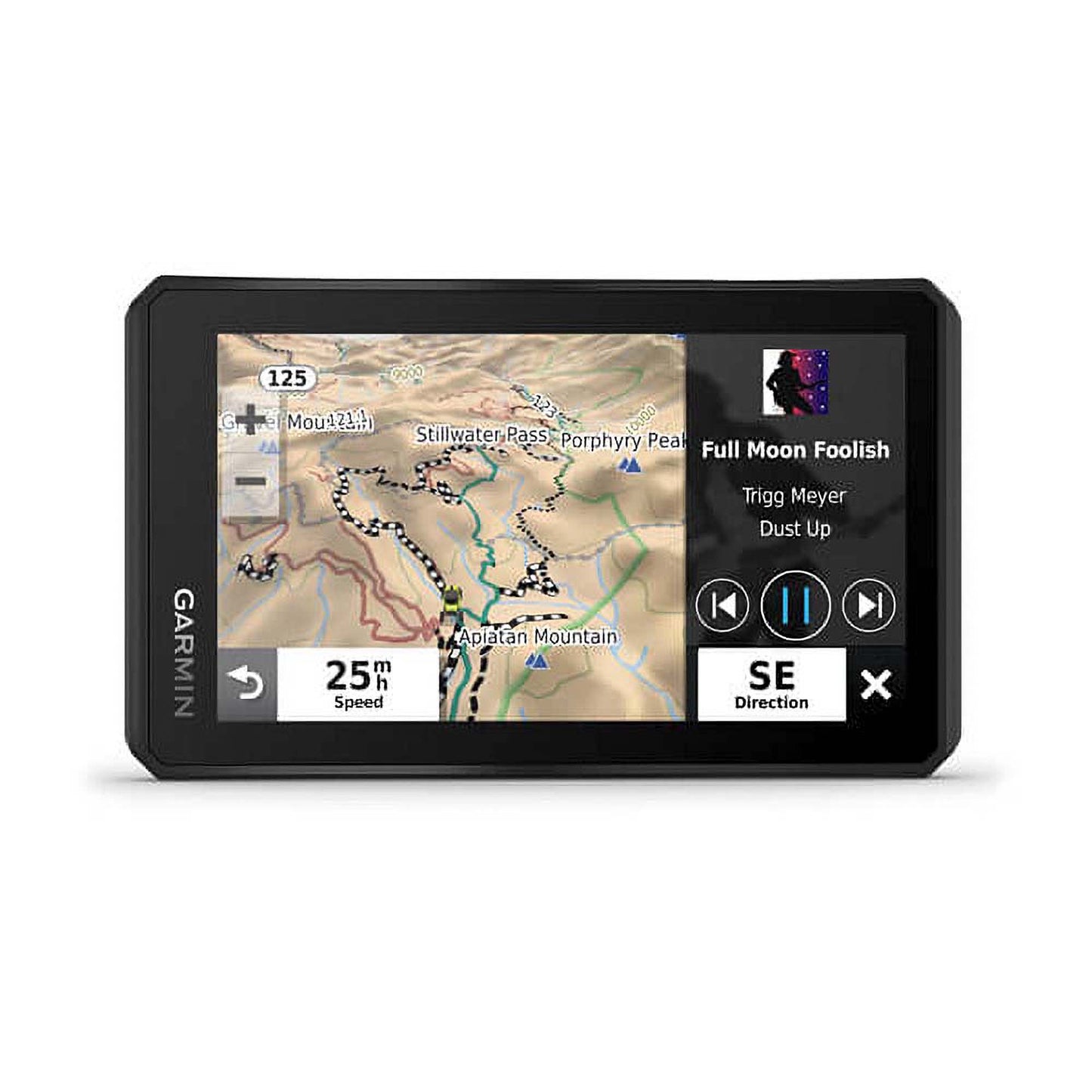 Garmin Tread GPS Powersport Off-Road Navigator with Topographic Mapping - Black