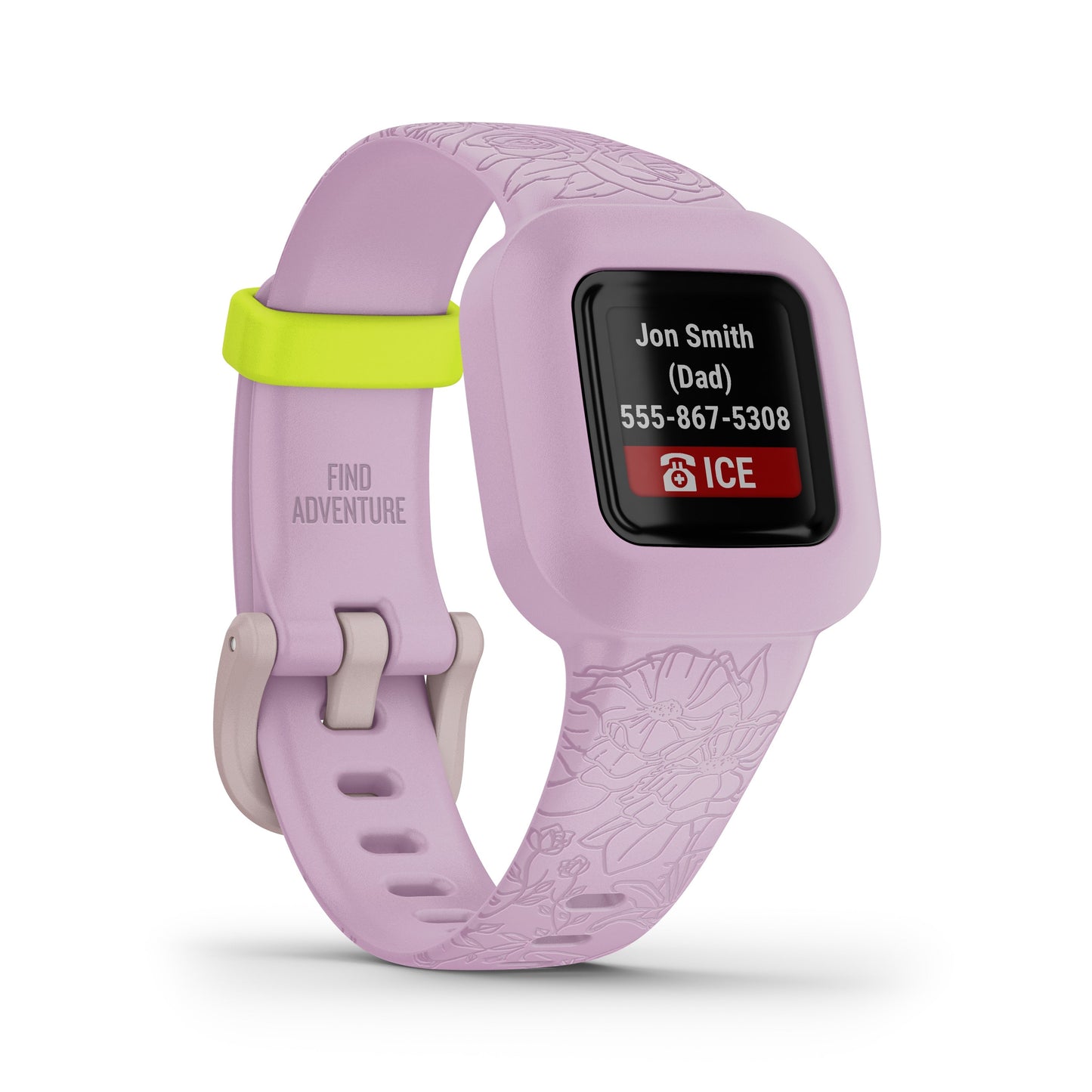 Garmin vivofit Jr. 3 Kids Fitness Tracker - Lilac