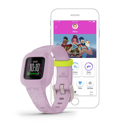 Garmin vivofit Jr. 3 Kids Fitness Tracker - Lilac