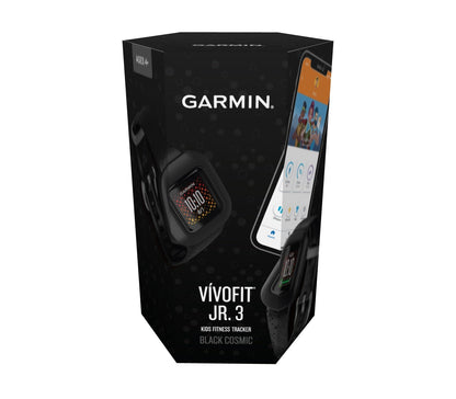 Garmin vivofit Jr. 3 Kids Fitness Tracker - Black Cosmic